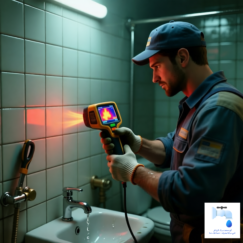 كشف تسربات المياه من أبو محمد سباك الرياض